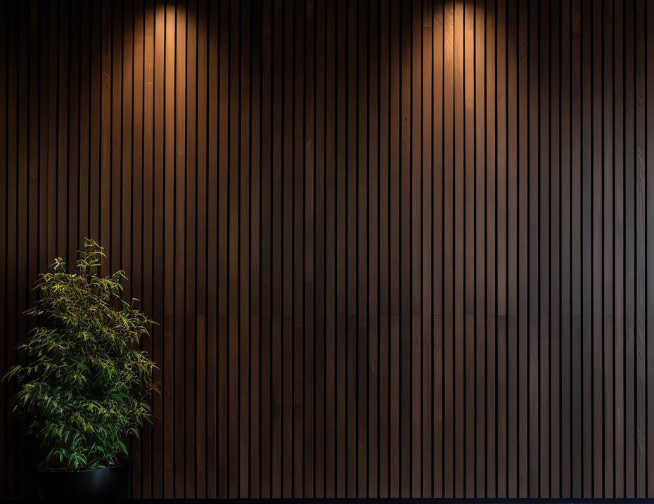 Natural Wood Fluted Panel