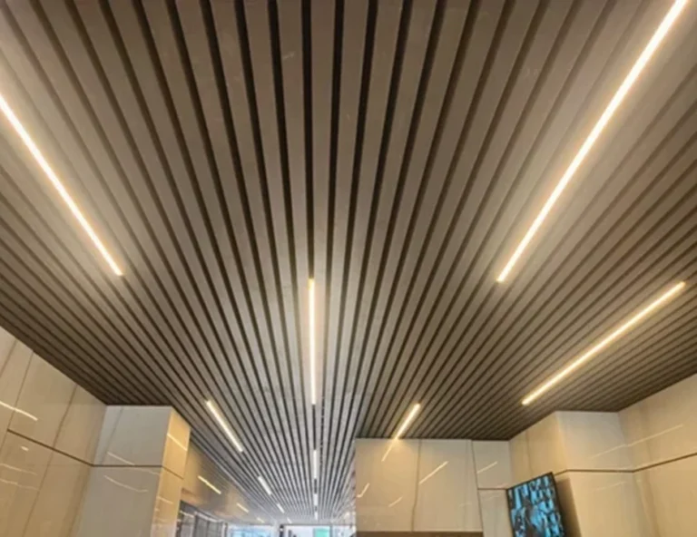 Linear Suspended Baffle Designs